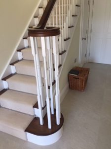 oak timber stairs