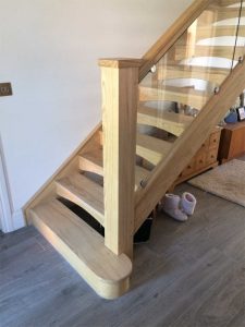 Open Tread Staircase - The Oak Workshop