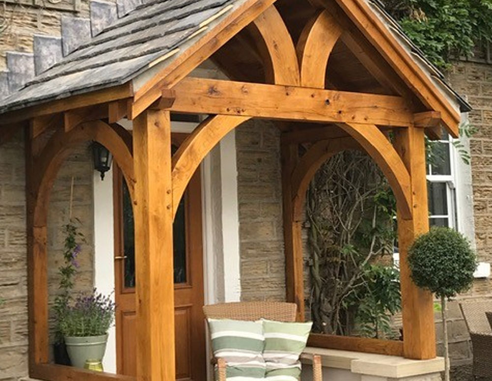 Green Oak Porch Manufacturer South Yorkshire